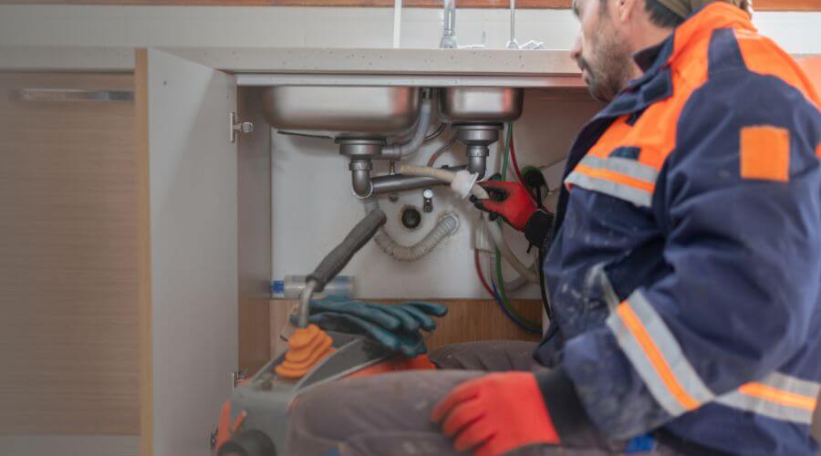 Professional slab leak plumber services in Harsens Island, MI